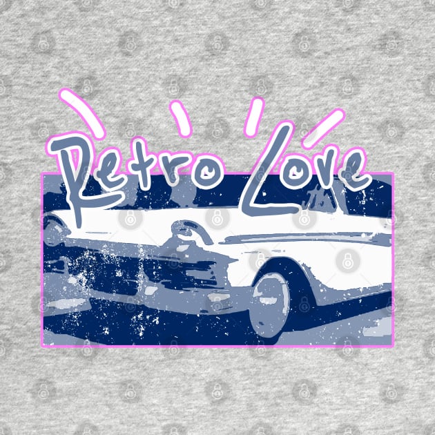 Retro Love - Classic Car Lover by VintageMimi